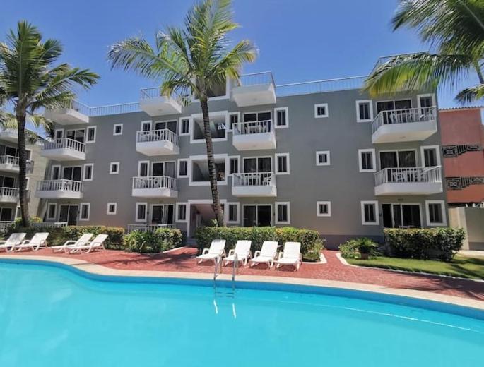 Caribbean Studios Tropicana With Pool - Playa Los Corales Punta Cana Bagian luar foto